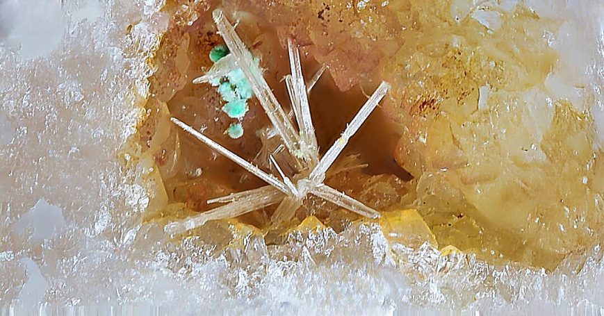 Cerussit xx Grube Clara bei Oberwolfach im Schwarzwald Cerussit xx Grube Clara bei Oberwolfach im Schwarzwald