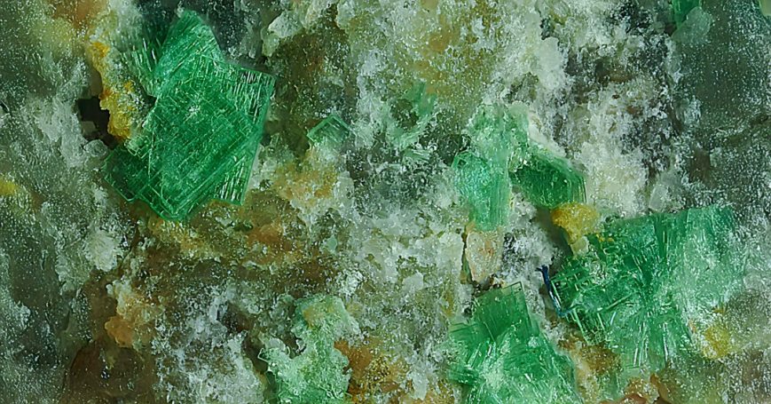 Zeunerit xx Schmiedestollenhalde Zeunerit xx Schmiedestollenhalde