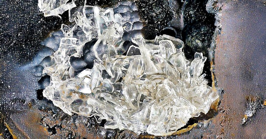 Baryt xx auf Glaskopf Grube Clara bei Oberwolfach im Schwarzwald Baryt xx auf Glaskopf Grube Clara bei Oberwolfach im Schwarzwald